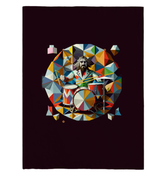 Rhythmic Rhapsody Sherpa Blanket